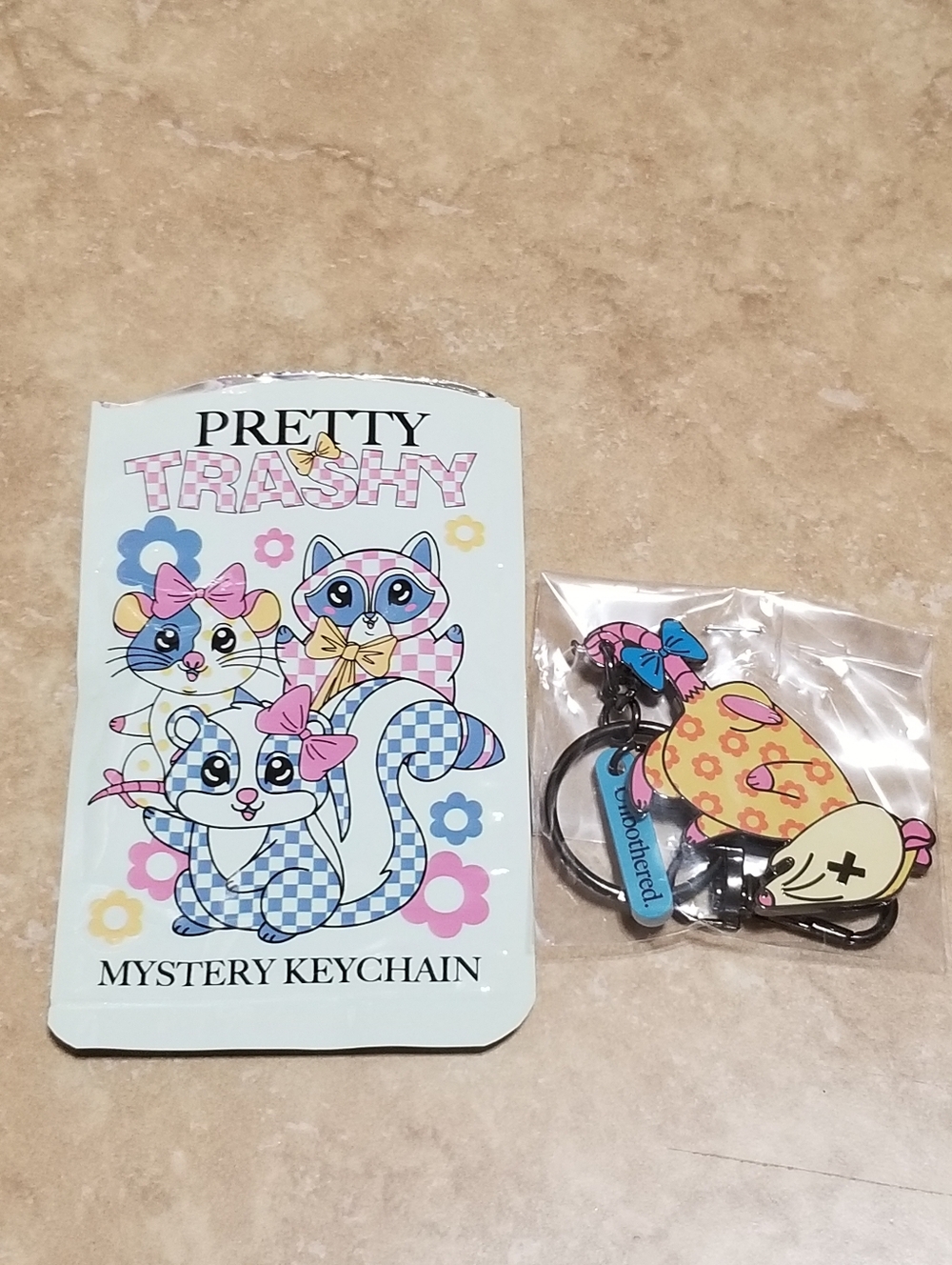 Whatevs Pretty Trashy Mystery Keychain Series: Unbothered Opposum